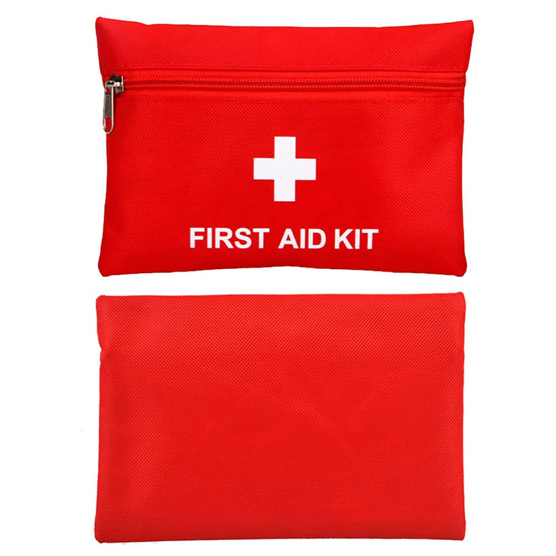 Pack Of 6 Medicine Bag Mini First Aid Bag Empty Medical Emergency Bag Empty Waterproof Medicine Storage Bag Portable Medicine Bag For Home, Office, Travel, Hiking, Camping Red - NewNest Australia