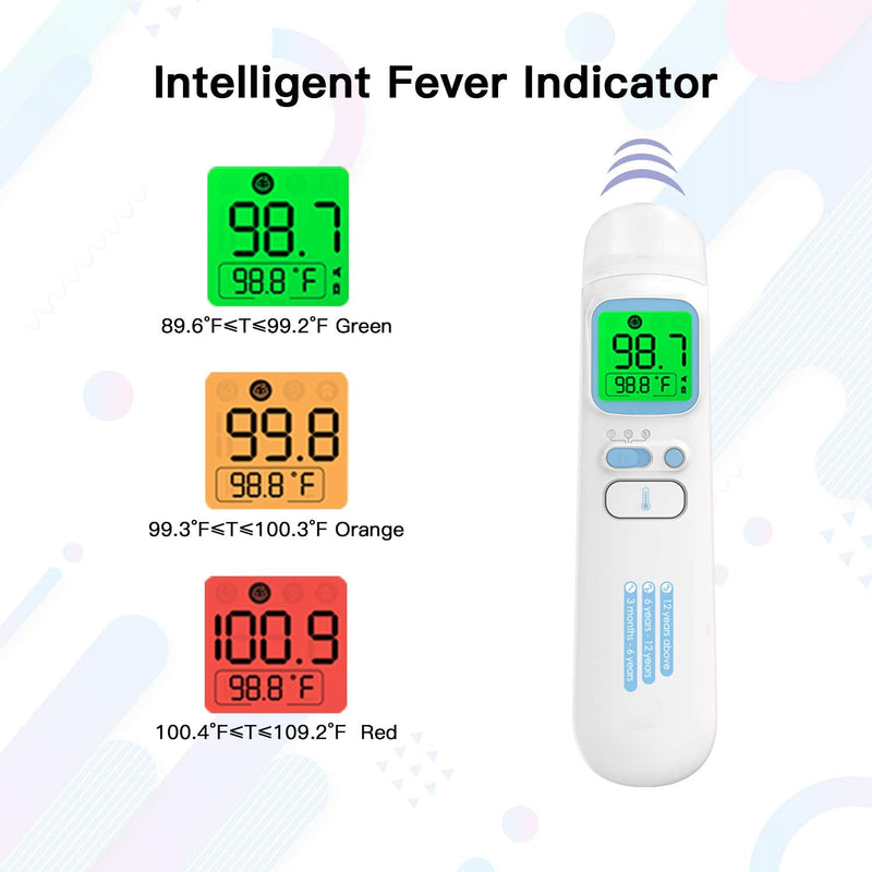 GoodBaby Touchless Thermometer for Adults,Forehead and Ear Thermometer for Fever,Infrared Magnetic Thermometer for Baby Kids Adults Surface and Room - NewNest Australia