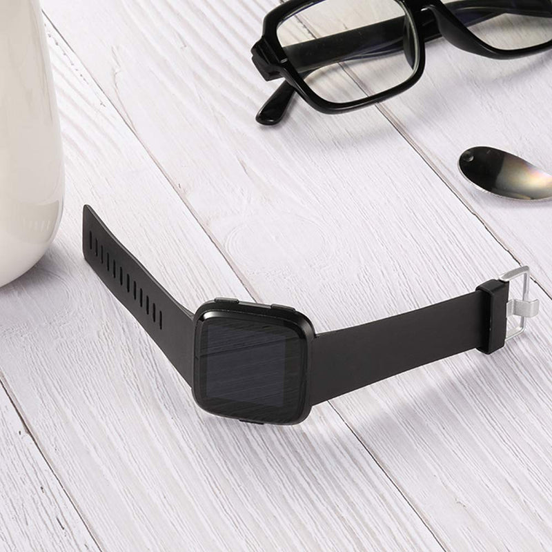 Wepro Bands Compatible with Fitbit Versa SmartWatch, Versa 2 and Versa Lite SE Watch for Women Men, Small and Large Black Large 7.2"-8.7" - NewNest Australia
