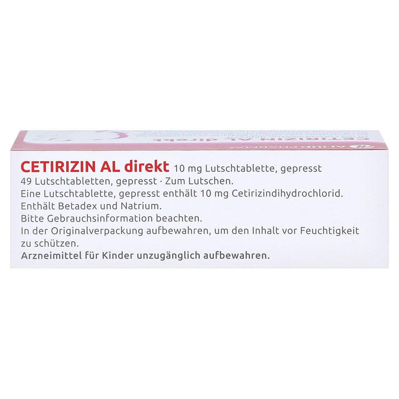 CETIRIZIN AL direct lozenges 49 pcs - NewNest Australia