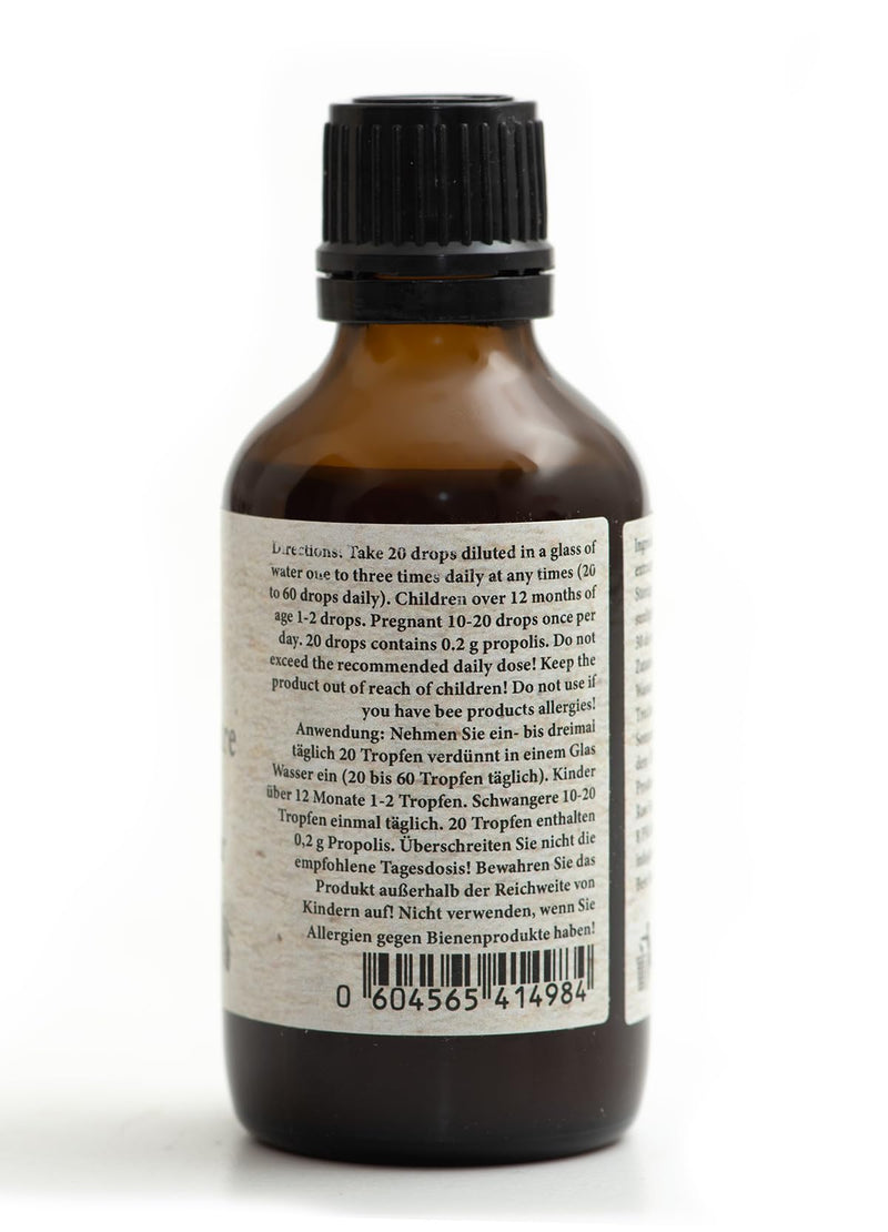50 ml propolis tincture 30% - alcohol-free from RAW Farm beekeepers - NewNest Australia