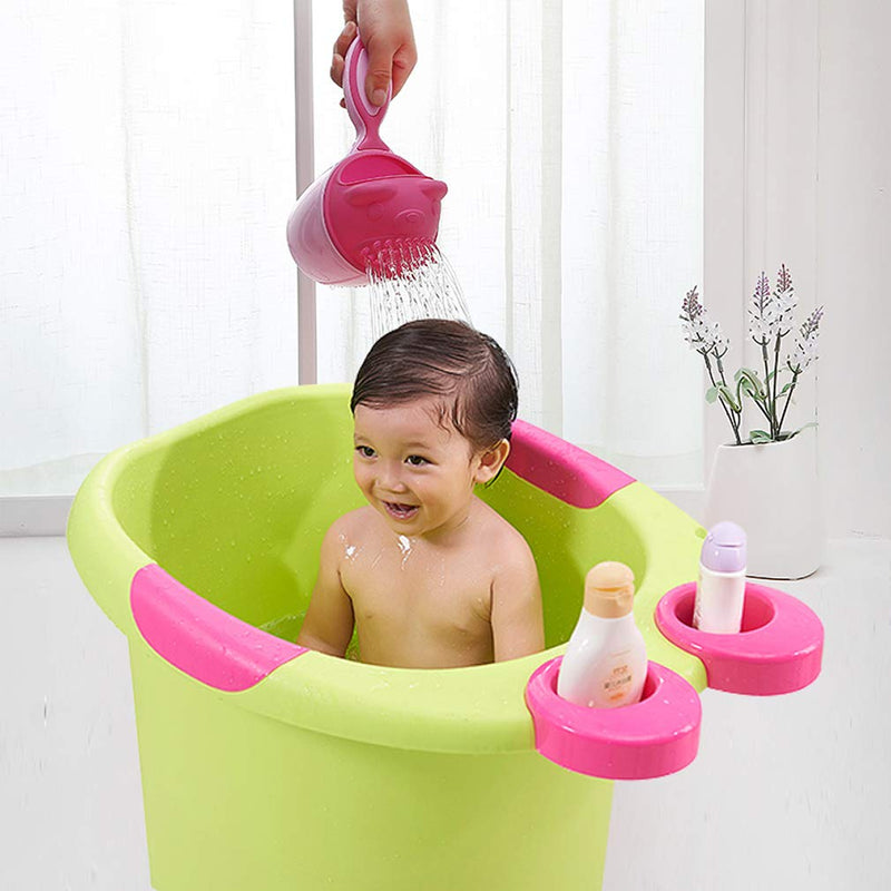 Rinse Shampoo Rinser Baby Rinse Cup Baby Bath Rinser Wash Hair Cup by Protecting Infant Eyes (Green) Bear-Green - NewNest Australia