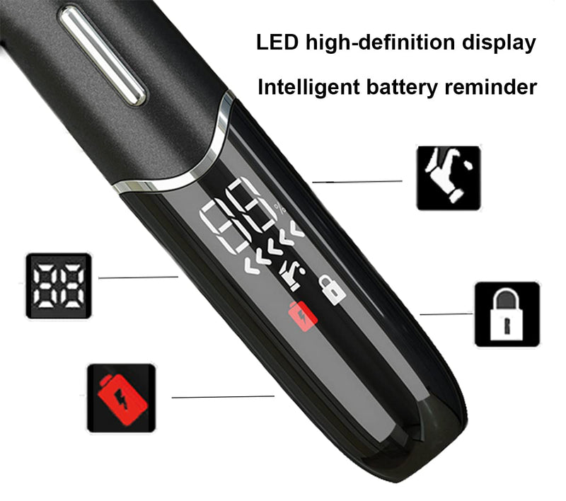 Electric Shaver for Women, 4 in 1 Lady Shaver Bikini Trimmer Rechargeable Electric Razor Wet and Dry Hair Removal for Face Eyebrow Nose Fingers Arms Legs Underarms (Black) Black - NewNest Australia