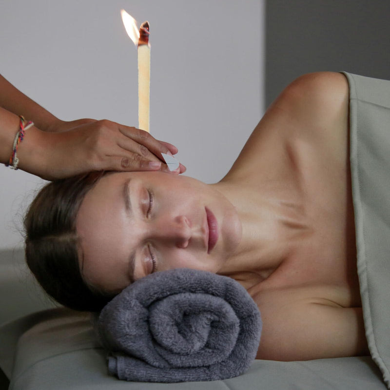 Pack Of 20 Ear Candles, Ear Wax Remover, Ear Cleaning Set With 10 Pieces Protective Discs, 20 Pieces Cotton Buds, 1 Piece Ear Spoon, Ear Candles For Relaxing And Cleaning - NewNest Australia