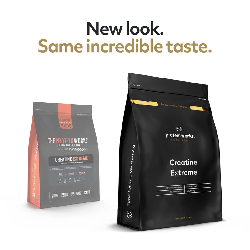 Protein Works - Creatine Extreme Powder | Creatine Formula | Premium Grade Supplement For Lean Muscle Growth | With Beta Analine | Berry Blitz | 400g - NewNest Australia