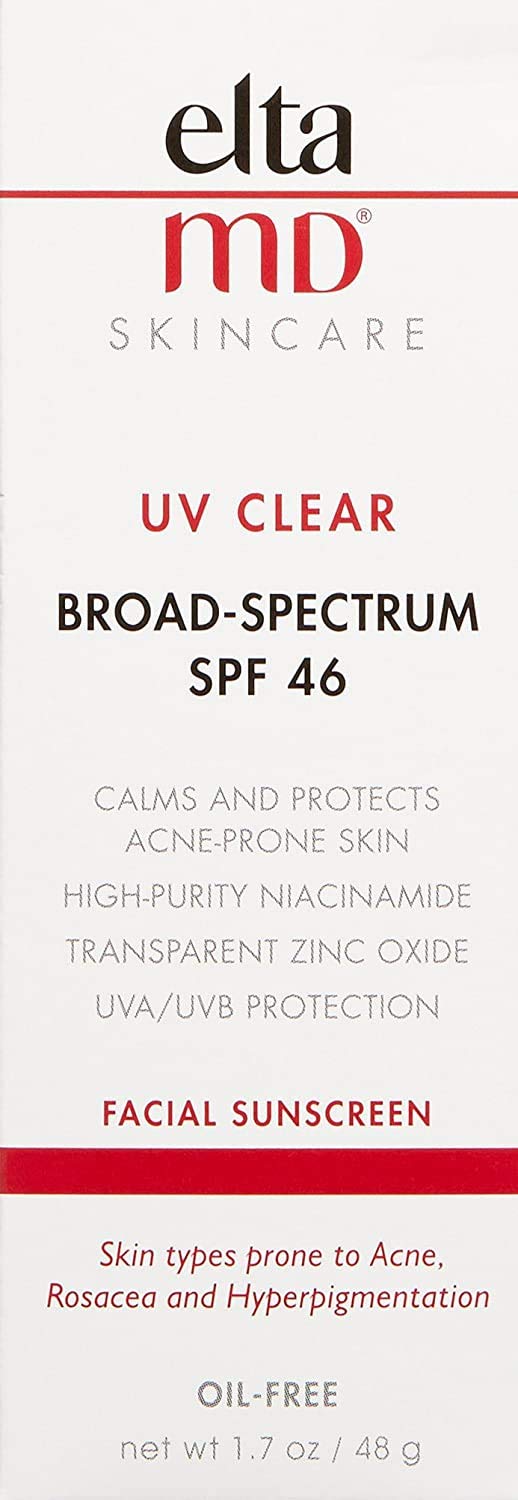 EltaMD UV Clear Facial Sunscreen Broad-Spectrum SPF 46. 1.7 oz / 48g - NewNest Australia