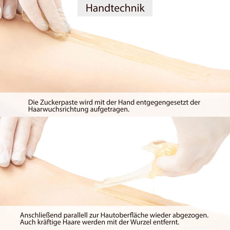 Sugaring sugar paste Beauty Sugar strong in XXL size 600g - for hair removal - Made in Germany 500 g (pack of 1) - NewNest Australia