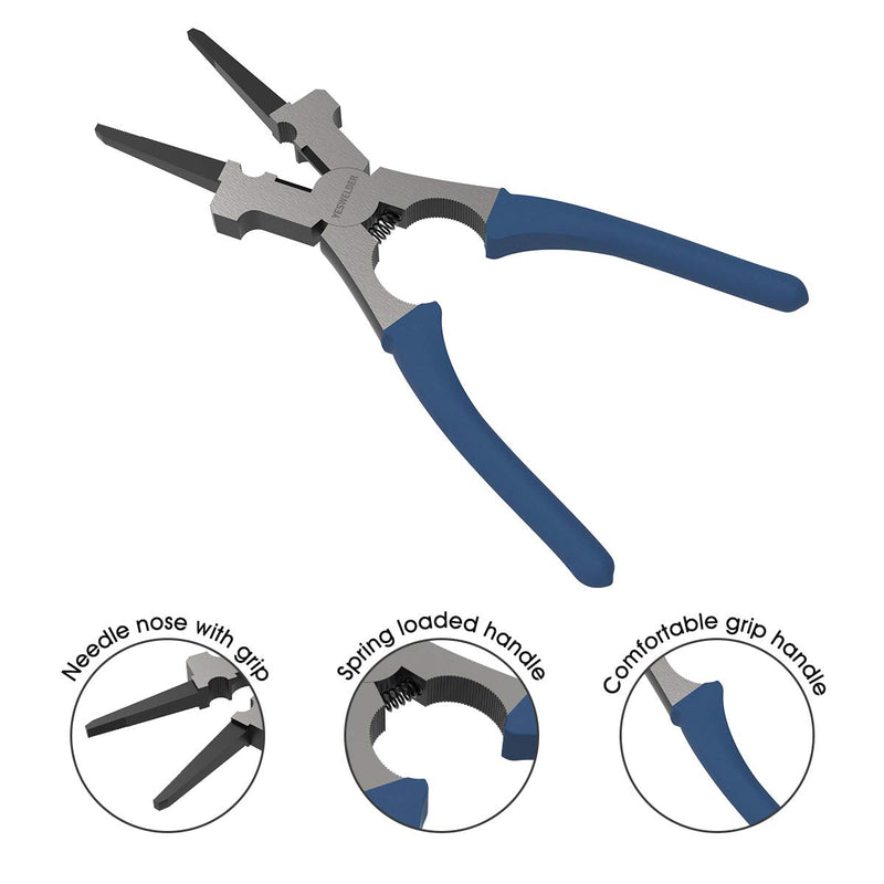 YESWELDER 8" Welding Pliers, Anti-Rust MIG Welding Pliers for Professional Welding - Reliable and Durable - NewNest Australia