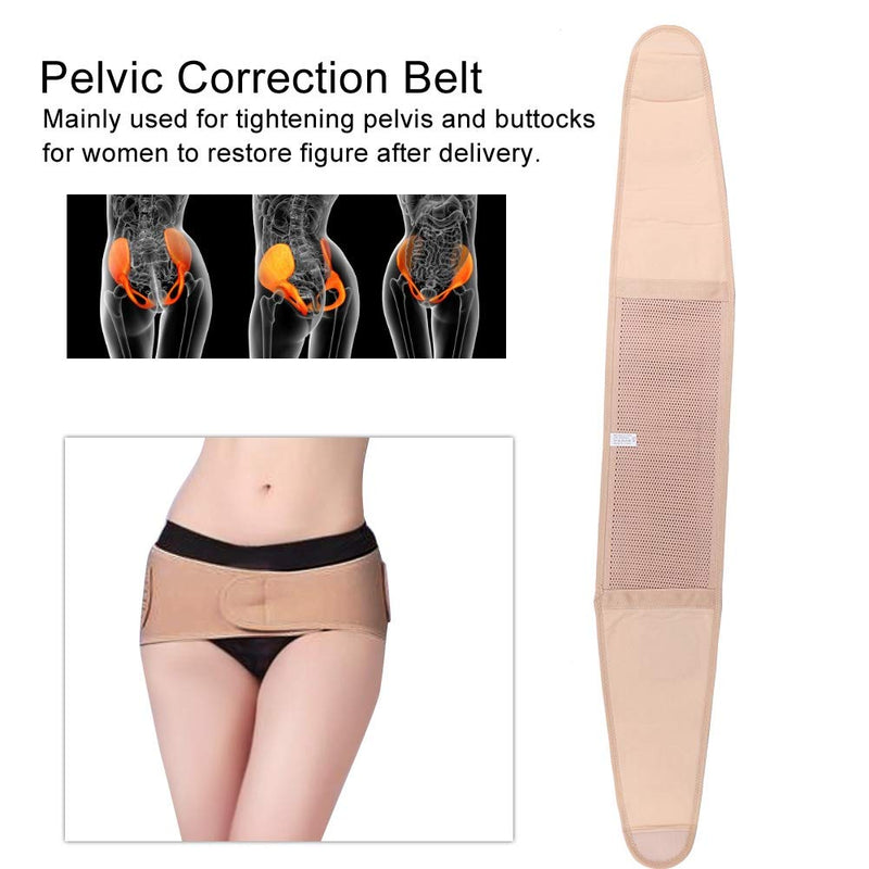 Pelvic Correction Support Belt,Compression Adjustable Sacroiliac Hip Waist Compression Belt Breathable Sacroiliac Hip Waist Compression Strap Postpartum Pelvic Hip Recovery Anti-Slip Belt Shaper Body XXL - NewNest Australia