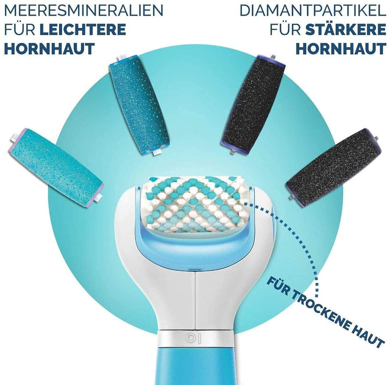 Scholl Velvet Smooth Express Pedi Foot File With Diamond Crystals (Blue) - NewNest Australia