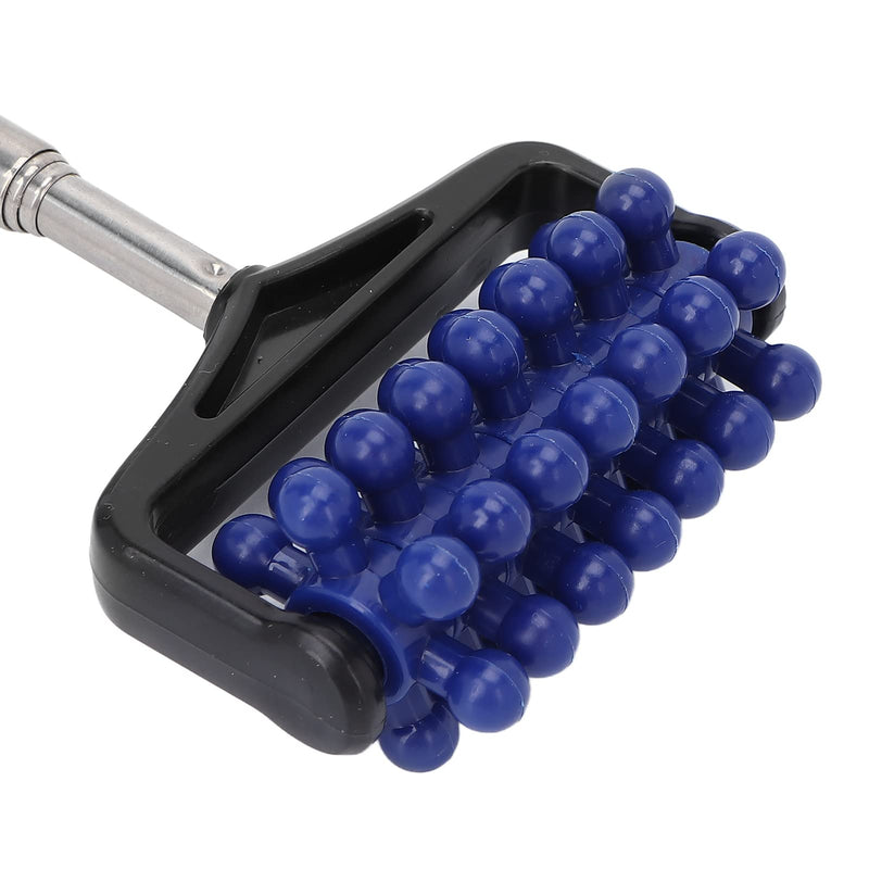 Telescopic Back Massager Adjustable Massage Roller Men Women Manual Massager For Massage And Relaxation, Relieves Muscle Fatigue And Pain, 22 Cm - 59 Cm (Navy Blue) - NewNest Australia