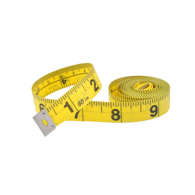 WINTAPE 2PCS Measuring Tape for Body,Soft Tape Measure for Body Sewing Fabric Tailor Cloth Craft Measurement Tape，60 Inch/1.5M Pink Retractable Dual Sided Measure Tape Set (Blue+Yellow) Blue+Yellow - NewNest Australia
