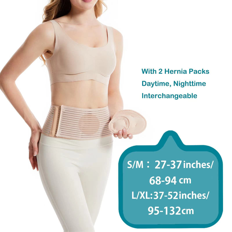 Umbilical hernia bandage & inguinal hernia bandage as an abdominal bandage. Abdominal belt for navel hernia. Inguinal hernia bandage | Hernia Abdominal Belt for Women & Men Large/X-Large (Pack of 1) - NewNest Australia
