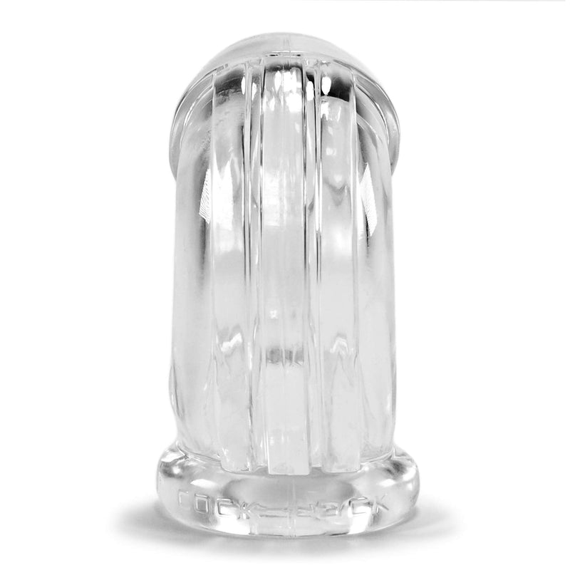 Oxballs Oxballs Cock Lock Chastity Packer Sheath - Clear - NewNest Australia