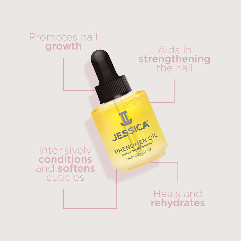 JESSICA Phenomen Oil Intensive Nail and Cuticle Moisturiser 14.8 ml 14.8 ml (Pack of 1) - NewNest Australia