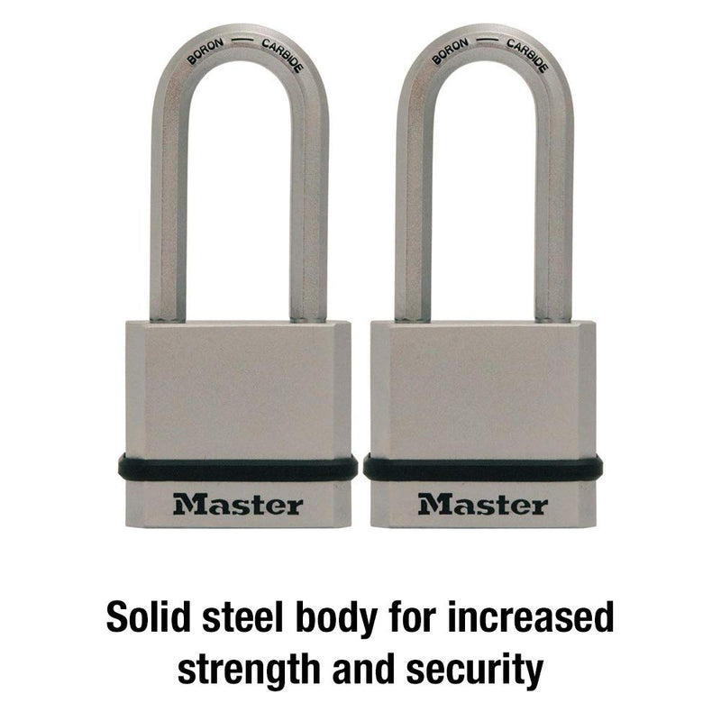 Master Lock M530XTLH Magnum Solid Steel Keyed Alike Padlocks, 2 Pack, 2 Count - NewNest Australia