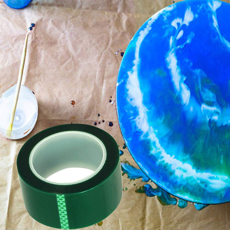 Resin Tape for Epoxy Resin Molding,Traceless Silicone Thermal Adhesive Tape for Making River Tables Hollow Frame Bezels Epoxy Resin Craft Pendant(164ft) - NewNest Australia