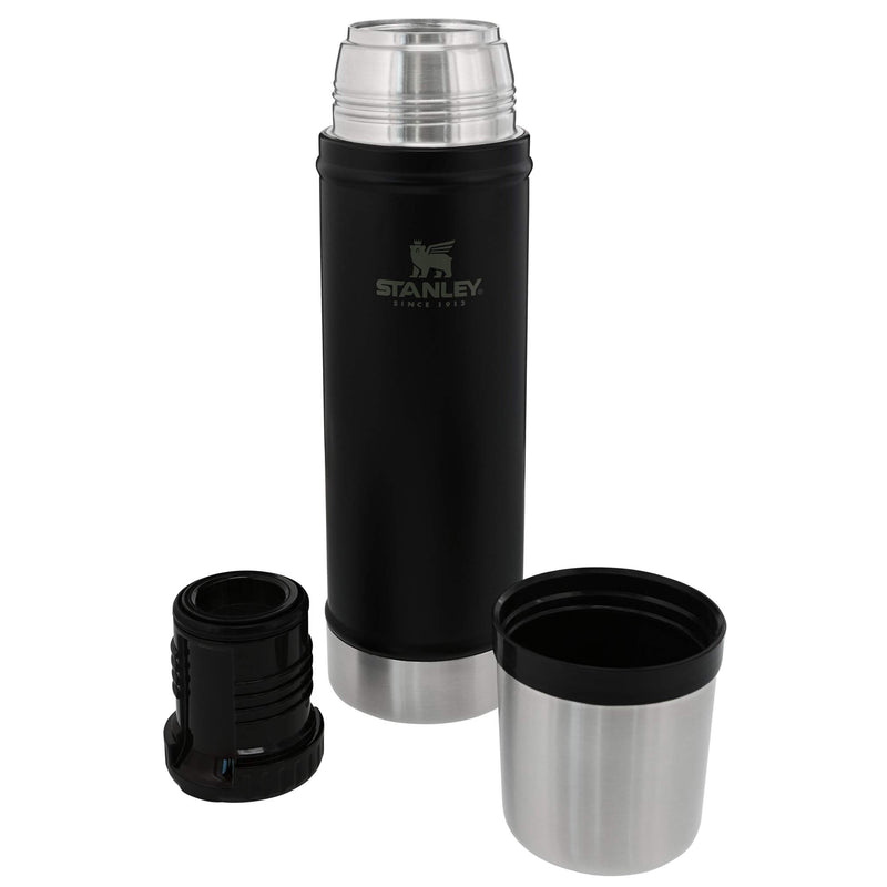 NewNest Australia - Stanley Classic Legendary Vacuum Insulated Bottle Matte Black 20oz 