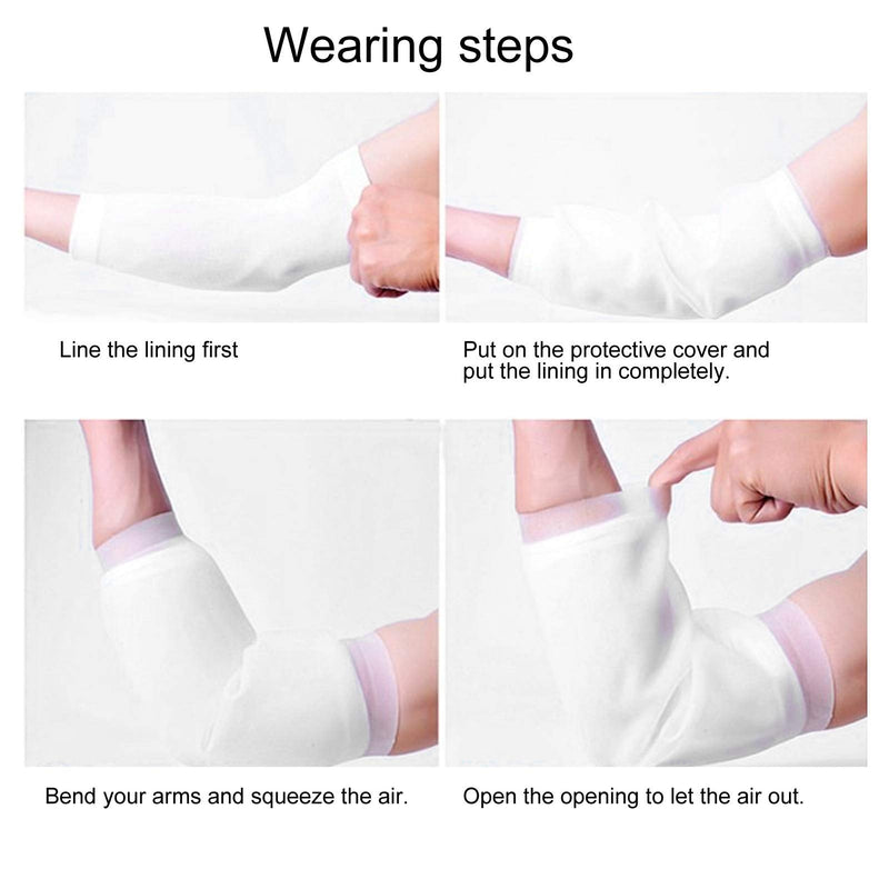 PICC Line Shower Cover Arm, Reusable Shower Cover Waterproof Arm Protection During Shower & Bath Also for Bandages & Plasters for Bathing Waterproof Protection for Arm Fracture Wounds(L) - NewNest Australia