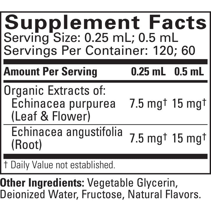 ChildLife Essentials Liquid Echinacea for Kids - Immune Booster for Kids, All-Natural, Gluten-Free, Allergen-Free, Kids Echinacea Drops - Natural Orange Flavor, 1-Ounce Bottle (Pack of 3) First Defense, Vitamin C, Echinacea - NewNest Australia