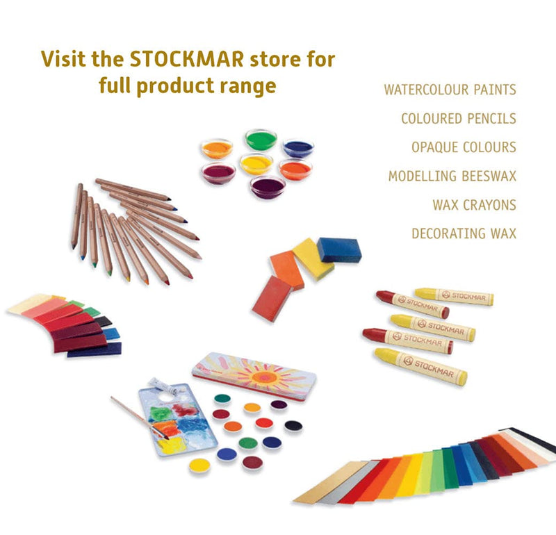 Stockmar Natural Modeling Beeswax - Set of 15 Colors in Box - NewNest Australia