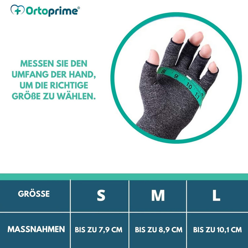 Ortoprime Par Comfort Arthritis And Osteoarthritis Gloves, Rheumatoid Arthritis, Compression Gloves, Anti-Arthritis Gloves For Men And Women, Pain Freedom (Large) - NewNest Australia