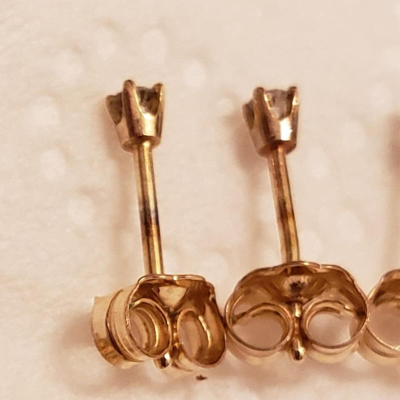 Orgrimmar 14K Gold Earring Back Yellow Ear Locking Earring Backs Replacements (3 Pairs) 3 pairs - NewNest Australia