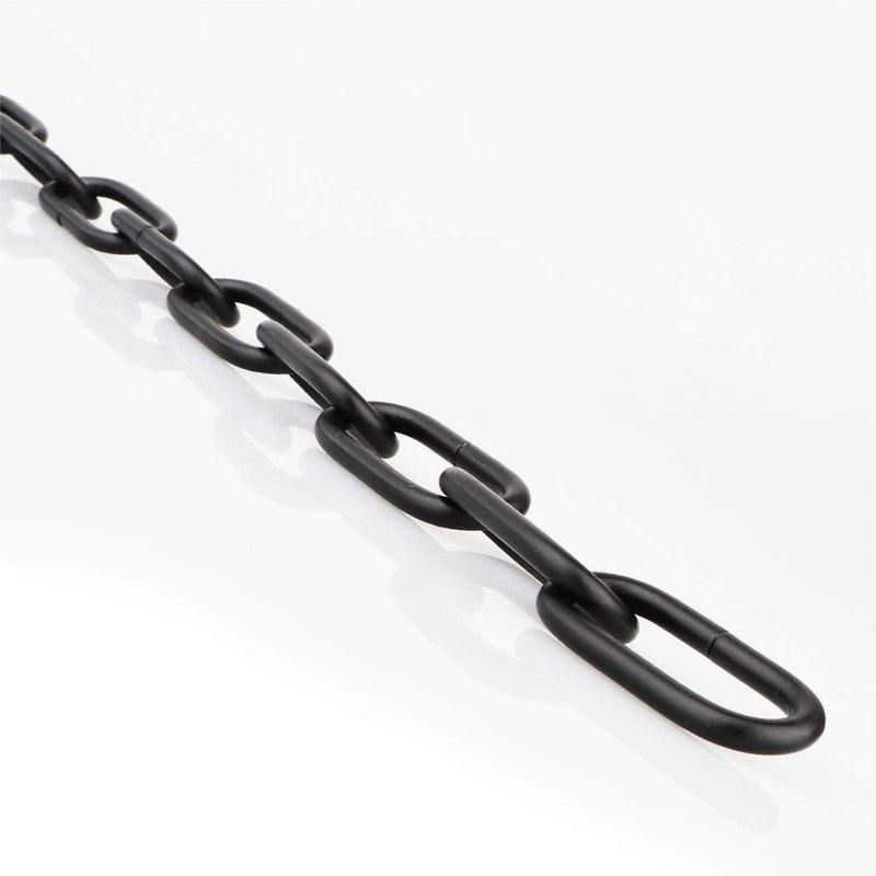 Lighting Chain, 6 feet Black Lighting Fixture Chain, Metal Chandelier Chain Extension, Pendant Lamp Fixture Chain with Connection Locks, Heavy Duty Chandelier Chain for Hanging Light(6' - Black) - NewNest Australia