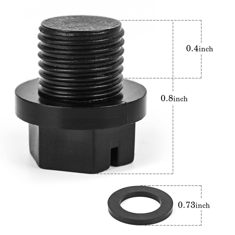 SPX1700FG Pool Pump Pipe Plug Drain Plugs with Gaskets Compatible with Hayward Pool Cleaner Pumps & Power-flo LX Pump Series for Swimming Pool Maintenance, Home Improvement Necessities - NewNest Australia