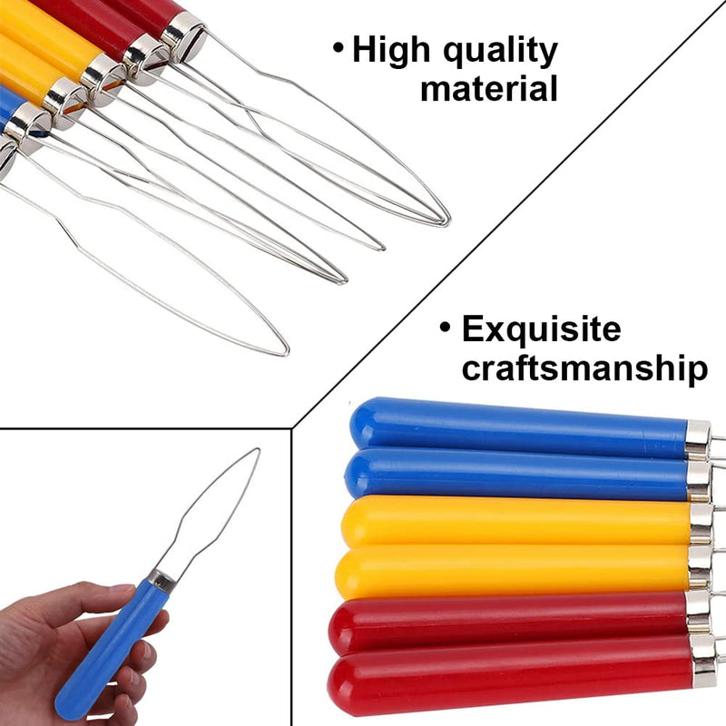 DHinkyoung 2 Pcs Button Hooks One Hand Buttons Aids Bright Dressing Aid Device Tool Button Assist Devices with Comfort Grip Handle for Arthritis, Independent Living(Random Colors) - NewNest Australia
