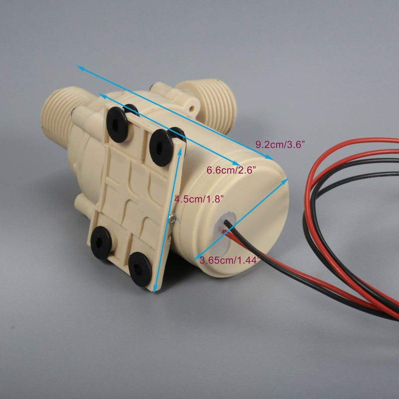 bayite BYT-7A006 DC 12V Solar Hot Water Heater Circulation Pump Low Noise 3M Discharge Head 2.1GPM - NewNest Australia