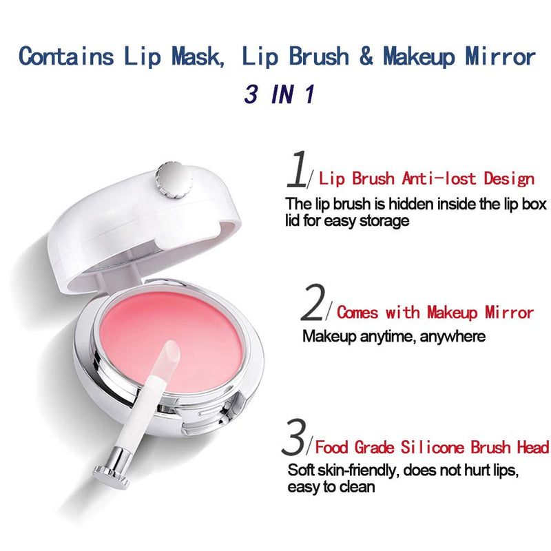 Lip Sleeping Mask - Lip Nourishment and Repair Long lasting Night Treatments Lip Care Balm Chapped Cracked Lips for Girls, Women and Men - NewNest Australia