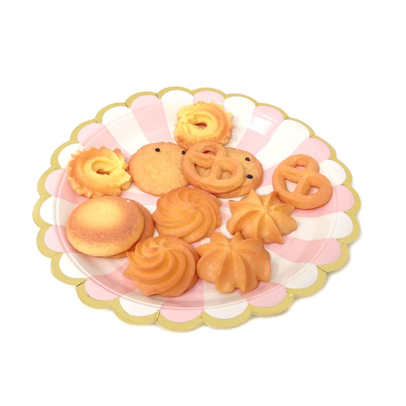 Honbay 12PCS Fake Cookies Artificial Biscuits Simulation Realistic Dessert Crackers Food for Home Kitchen Decoration Display Props Model (6 Style) - NewNest Australia