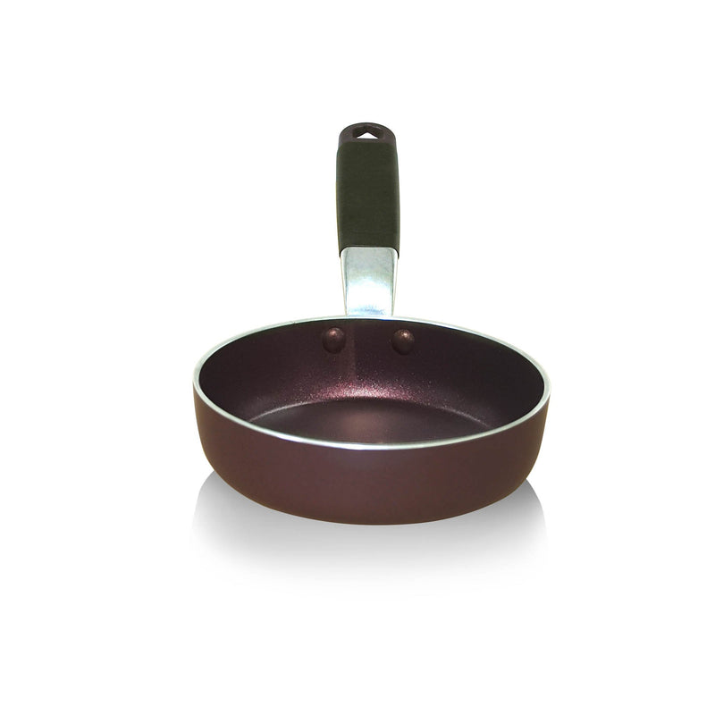 TeChef - 5.5-Inch One Egg Frying Pan, Coated with New Teflon Select/Non-Stick Coating (PFOA Free) / (Aubergine Purple) - Colour Collection (5.5-Inch) - NewNest Australia