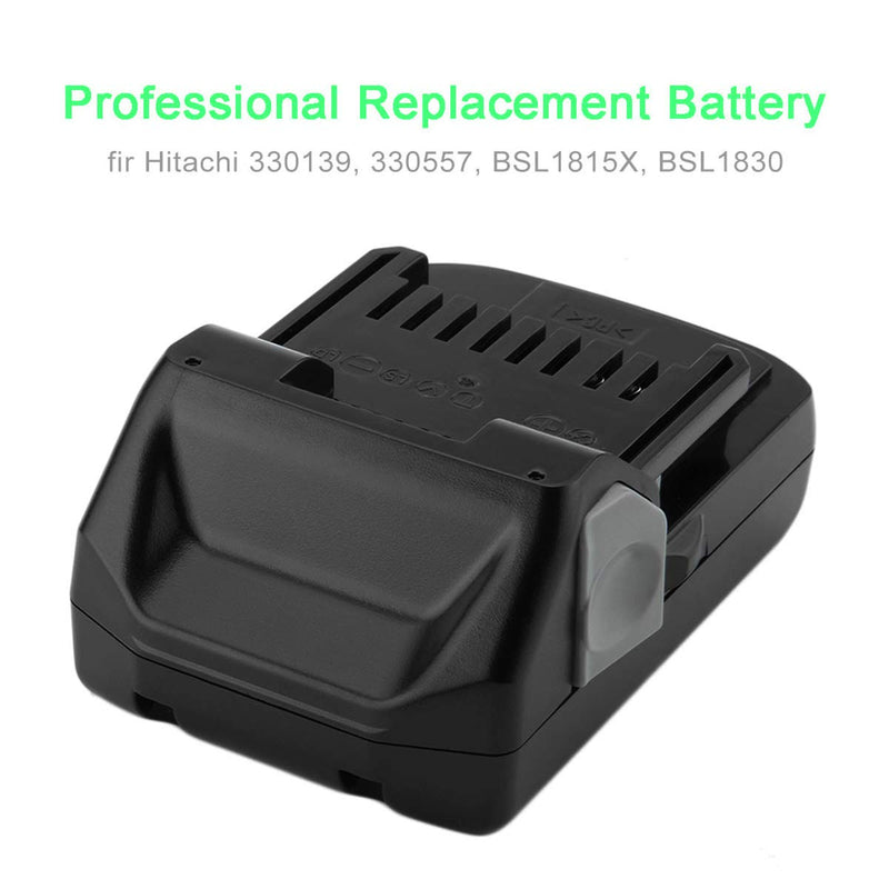 Shentec 3.0Ah 18V Replacement Battery Compatible with Hitachi 339782 BSL1830C BSL1815X BSL1815S BSL1830 330139 330557 (Lithium-Ion Slide Style Battery) - NewNest Australia