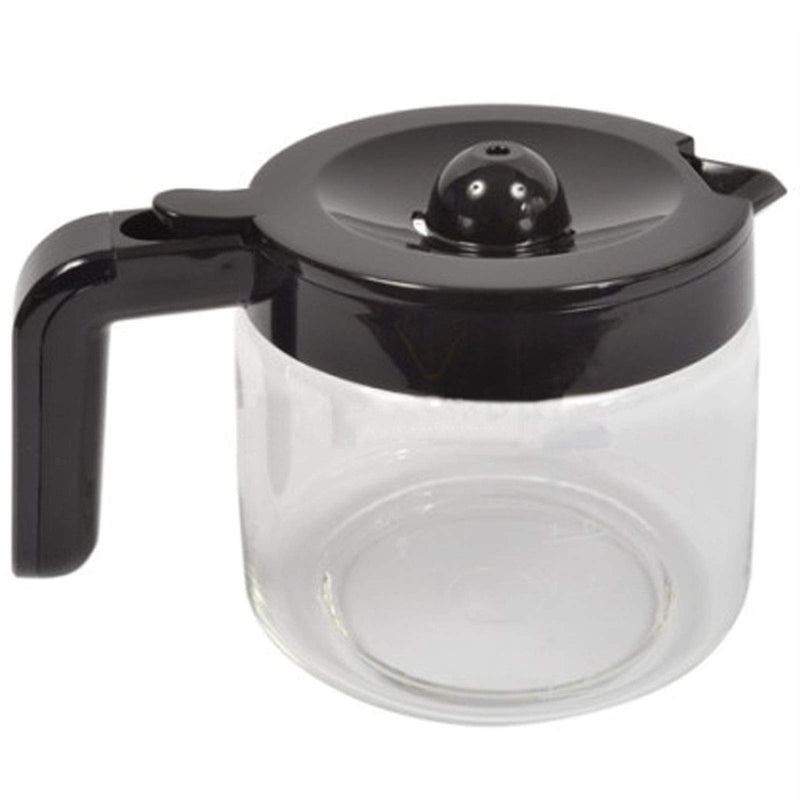 SPARES2GO Glass Carafe Jug Pot for Delonghi ICM15240 ICM15240.BK Coffee Machine - NewNest Australia