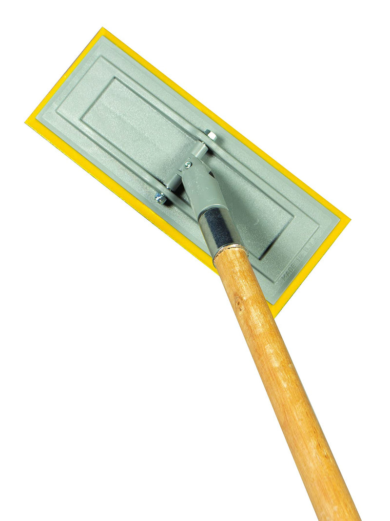 Gator Finishing 7153-03 Zip Hook & Loop Drywall Sanding Head, 10" x 4", Yellow - NewNest Australia