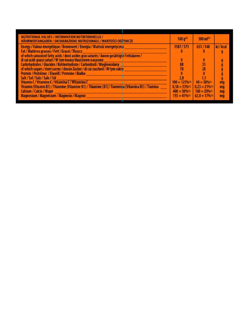 Isostar Hydrate & Perform Iso Drink - 400 g isotonic drink powder - electrolyte powder to support athletic performance - orange 400 g (pack of 1) - NewNest Australia