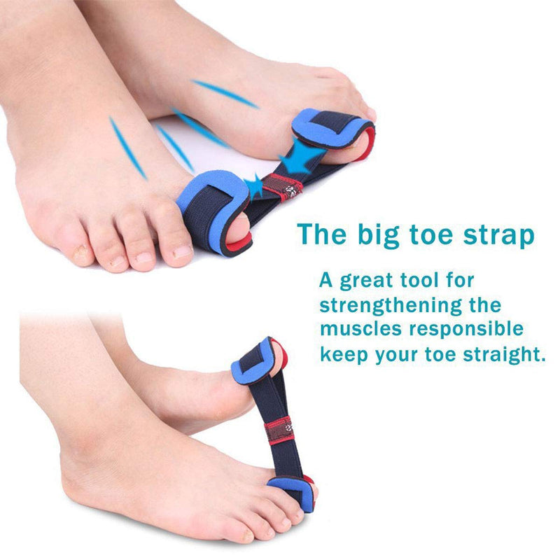 Jytoponline Bunion Corrector And Pain Relief Kit, Gel Bunion Pads And Cuff, Toe Separator, Spacer For Men And Women, Hammer Toe, Hallux Valgus, Big Toe Joint In Toe, 9 Pieces - NewNest Australia