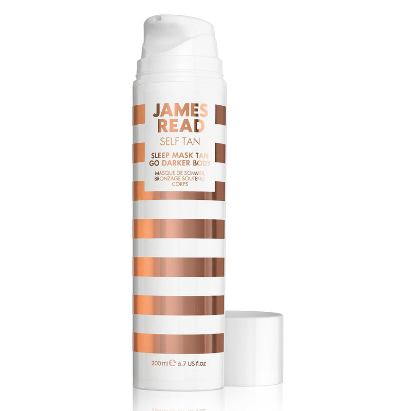 James Read Sleep Mask, Overnight Self Tan Gel for the Body, Dark Tone, 200ml - NewNest Australia