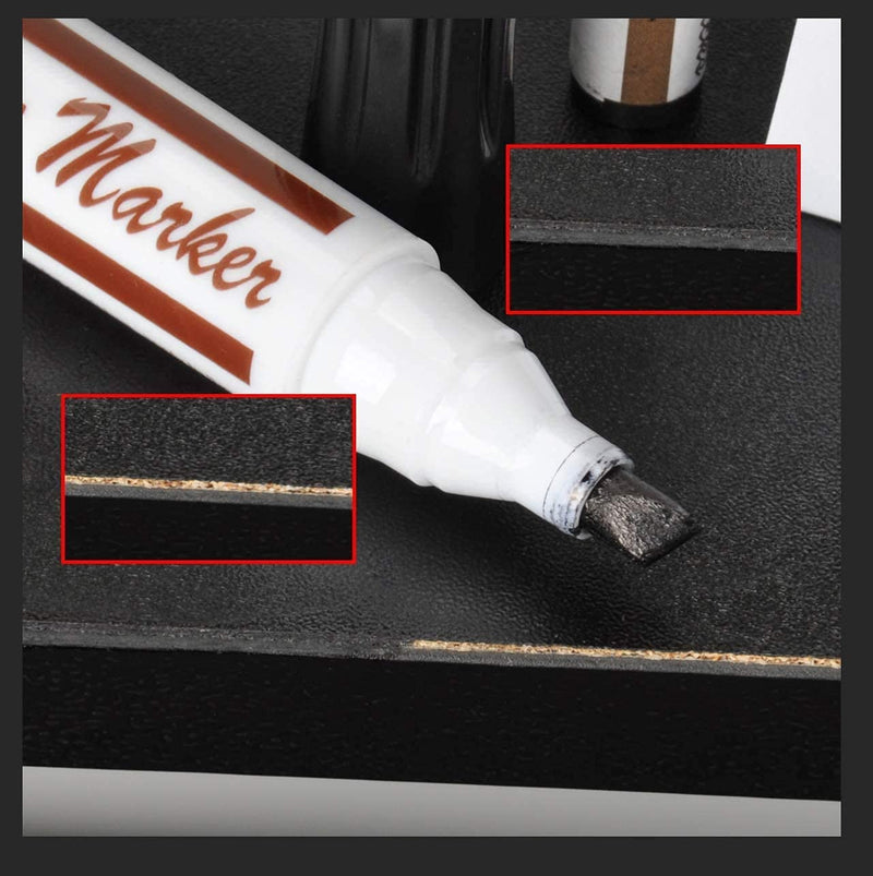 Furniture Markers Touch Up, Upgrade Wood Furniture Repair Kit, Premium Wood Scratch Repair Markers and Wax Sticks for Wood Stains Scratches Hardwood Wooden Floors Tables, Set of 17 - NewNest Australia