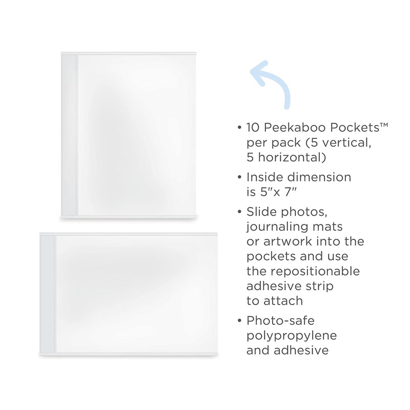 5x7 Peekaboo Pockets (10/pk) by Creative Memories - NewNest Australia