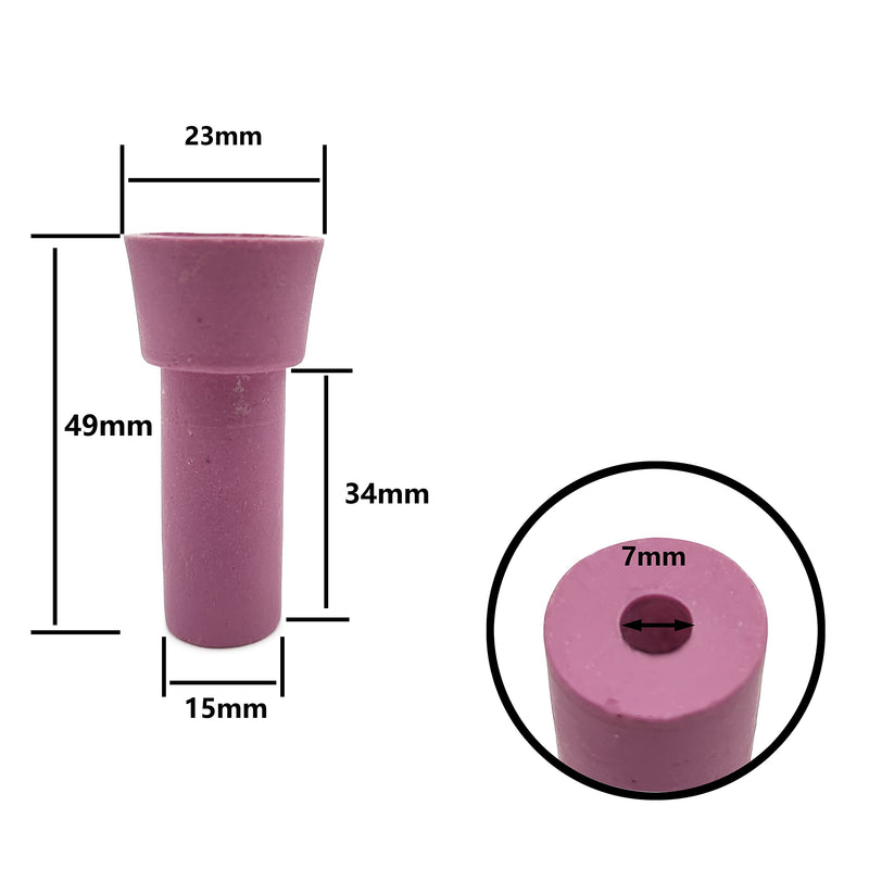 Ceramic Sandblaster Nozzle,Air Siphon Sand Blasting Gun Ceramic Nozzle （10 piece） (7mm) 7mm - NewNest Australia