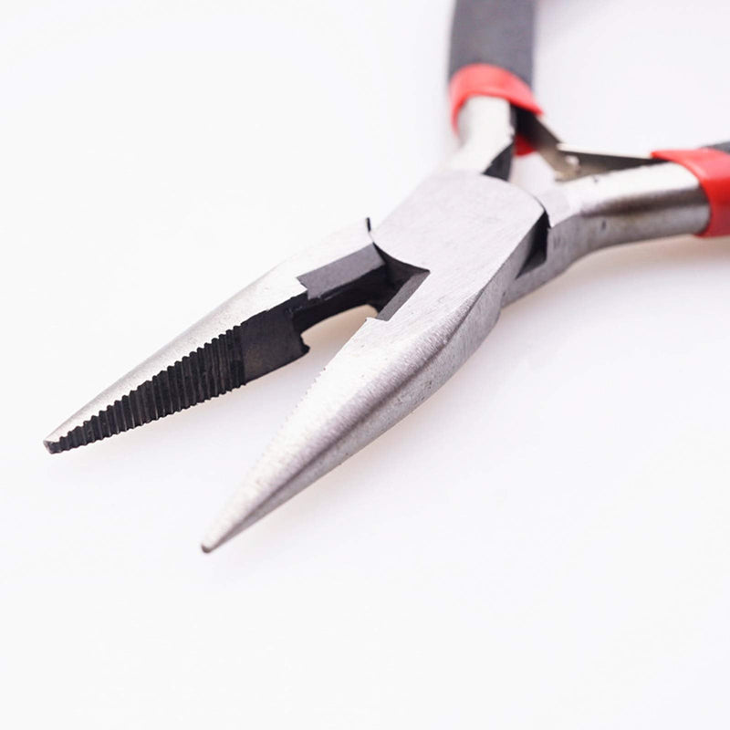 4 Pack Jewelry Pliers Jewelry Making Pliers Tools Kit with Needle Nose Pliers/ Chain Nose Pliers, Round Nose Pliers, Bent Nose Pliers Wire Cutters for Wire Wrapping Earring Craft Making Supplies,Black - NewNest Australia