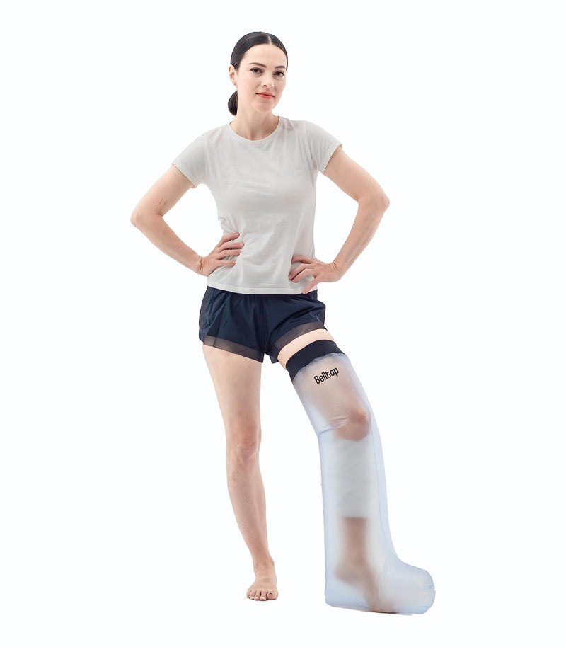 Long Waterproof Leg Protector For Plaster Bandages (Bath Or Shower). Reusable, Non-Slip And Waterproof Dry Bandage Cover: Fracture (Crutches), Wound, Burn Or Tattoo - NewNest Australia