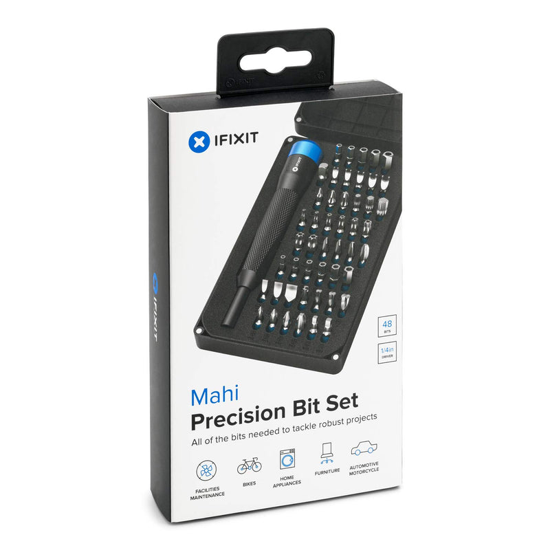 iFixit Mahi Driver Kit - 48 Precision Bits for General Household Repair - NewNest Australia