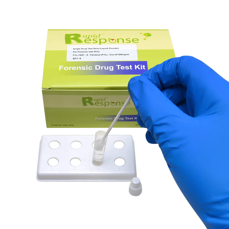Fentanyl Test Strip Kit for Liquid and Powder Substances - 5 Test Strips per Kit - BTNX Rapid Response Forensic Kit - NewNest Australia