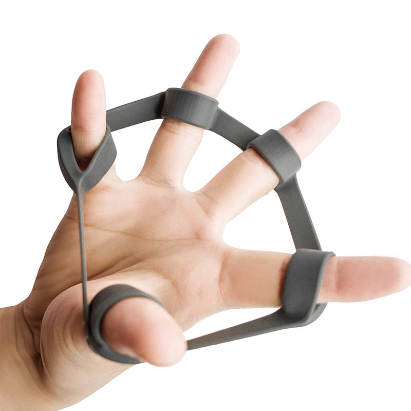 Airisland Finger Stretcher Hand Resistance Bands Hand Extensor Exerciser Finger Grip Strengthener Strength Trainer Gripper Set for Arthritis Carpal Tunnel Exercise Guitar and Rock Climbing 3pcs - NewNest Australia