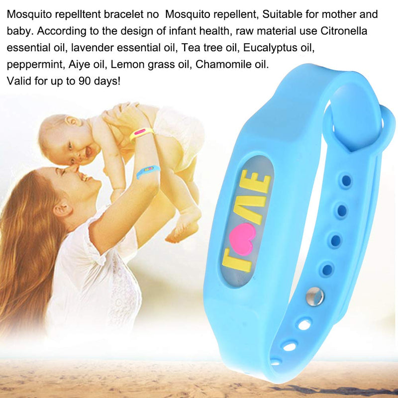 SEGMINISMART Mosquito Repellent Bracelet,Anti-Mosquito Bracelet,Insect Repellent Bands,Long-Lasting Waterproof Mosquito Repellent Bracelet Protection for Adult Kid 8 Count (Pack of 1) - NewNest Australia