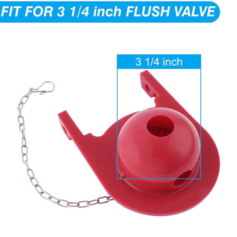 Toilet Flapper Replacement 2 pack, Large 3-1/4 inch Flapper Compatible with Kohler Class Five GP1078441 Part Long Lasting Silicone Toilet Flapper with Stainless Steel Chain, Hook Water Saving - NewNest Australia